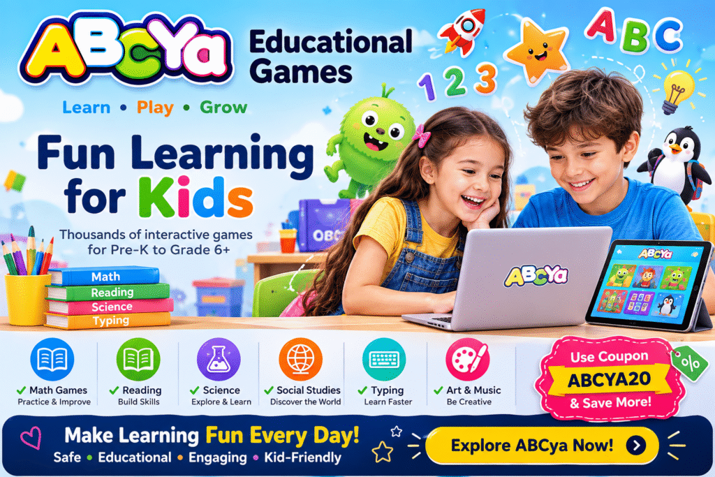 ABCya Educational Games ABCYA